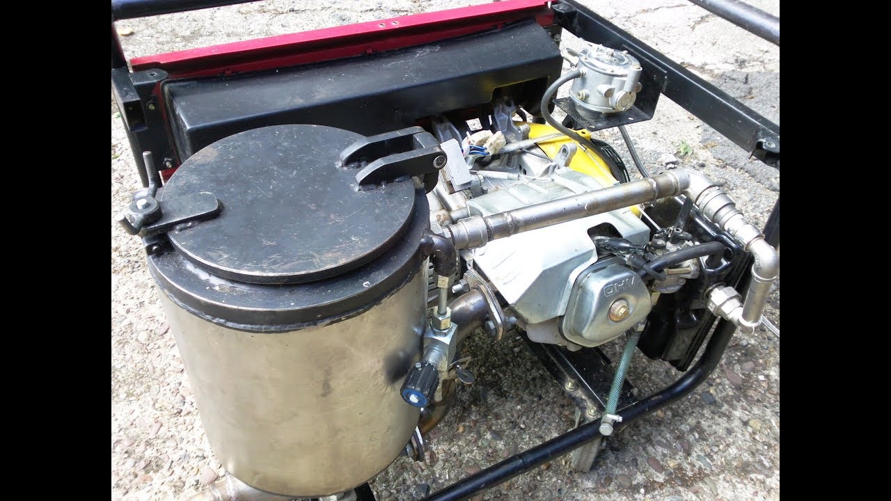 HHO GEET Motor wandelt Plastik + Altöl zu Treibstoff um!