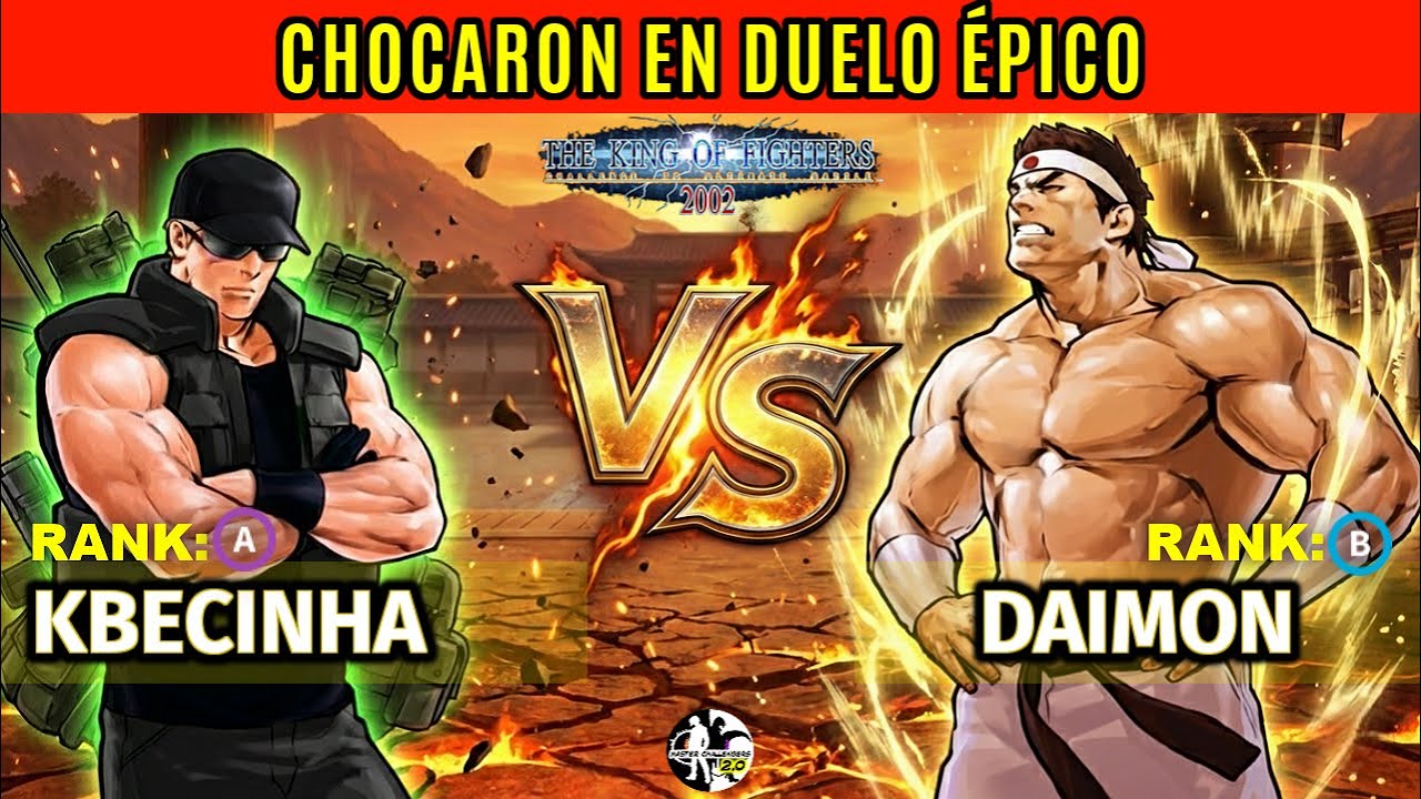 🔥 Duelo Épico KBECINHA enfrenta al Poderoso Daimon en FT25 de Infarto KOF 2002