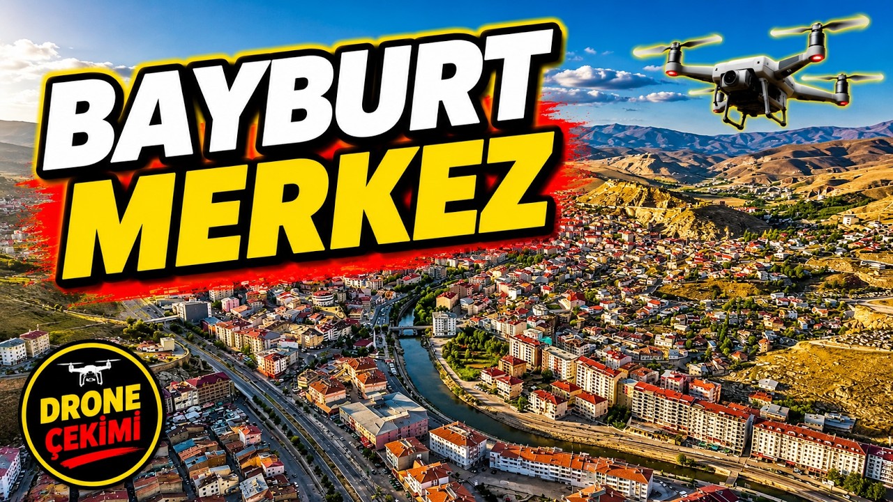 BAYBURT MERKEZ DRONE ÇEKİMİ (DJİ MAVİC AİR-2)