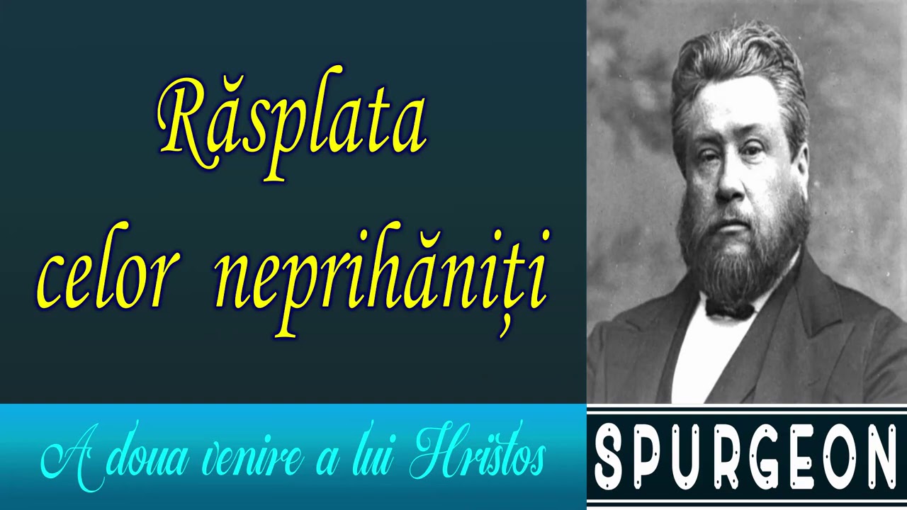 Spurgeon - Răsplata celor neprihăniţi