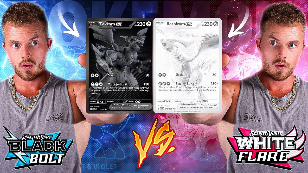 Which Is the BEST Set? Pokemon Black Bolt Vs White Flare