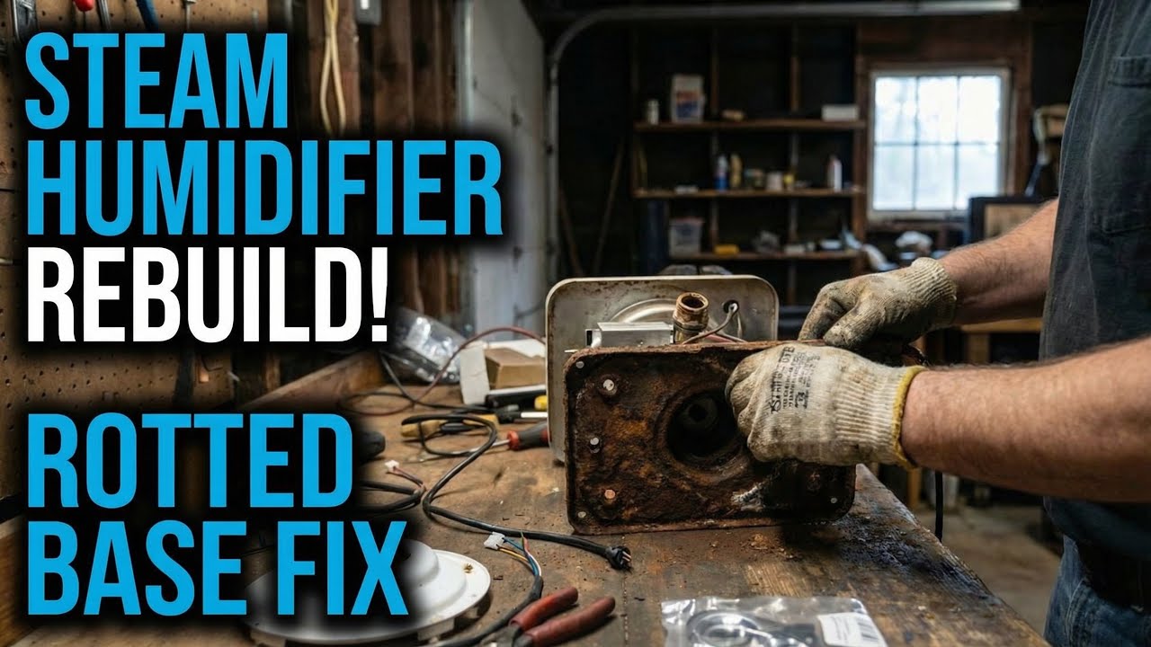 Rusted Metal Rebuild | HVAC Humidifier 