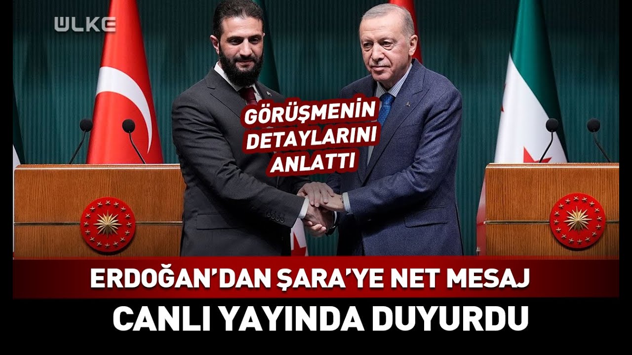 Erdoğan'dan Suriye liderine net mesaj: Yanınızdayız! #sondakika