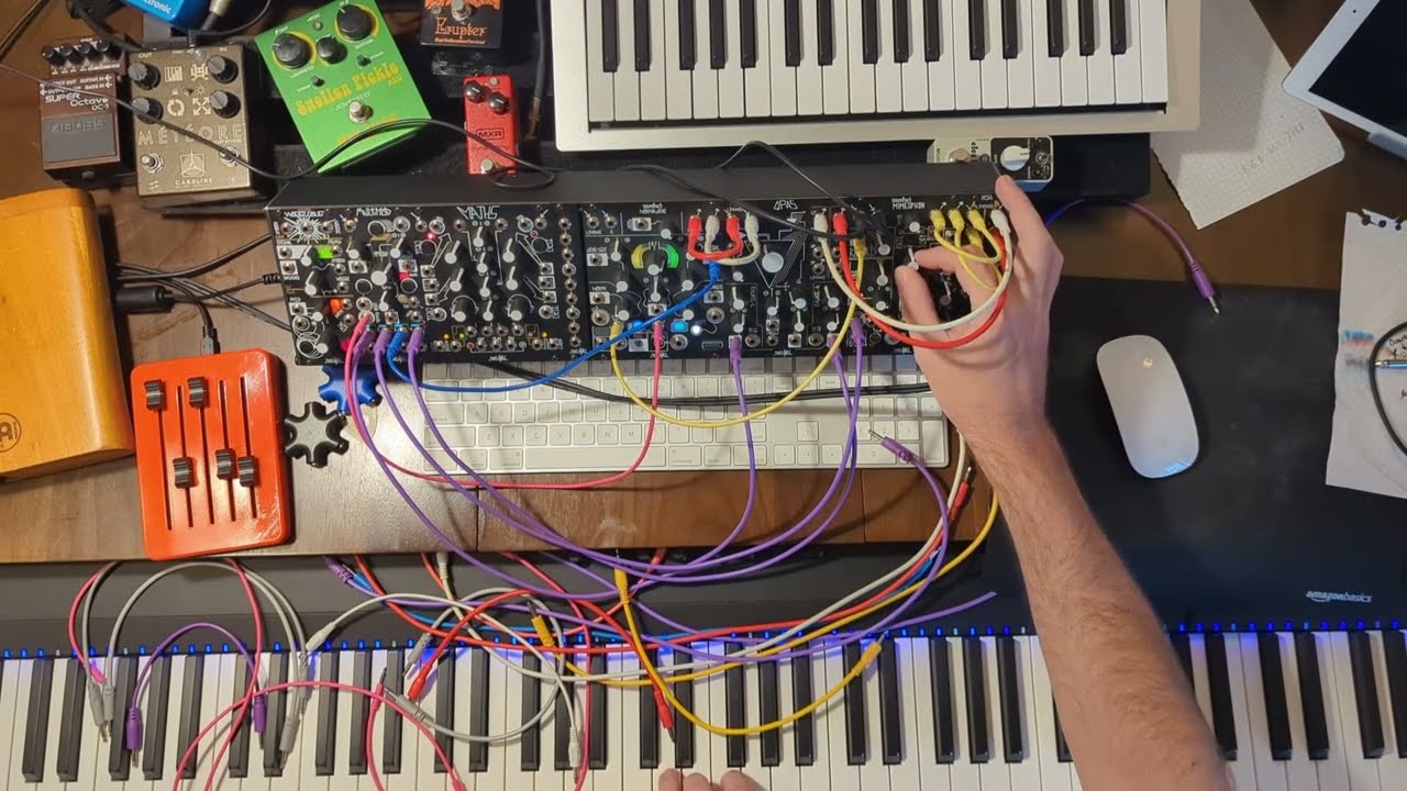 Modular Patching with Orchestral Samples - Make Noise & Metropolis Ark