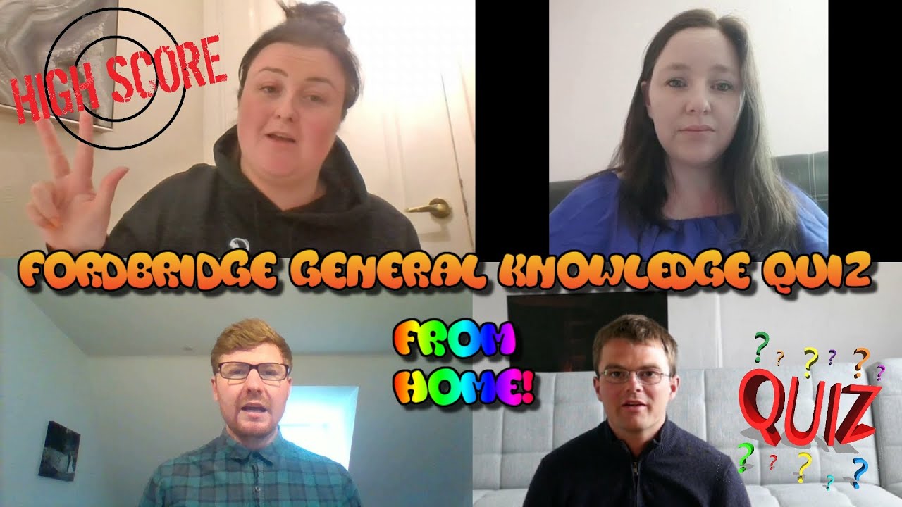 Fordbridge General Knowledge Quiz 2