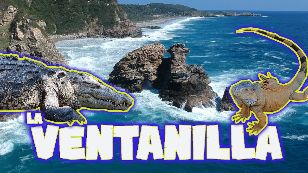 VENTANILLA la playa de arena negra