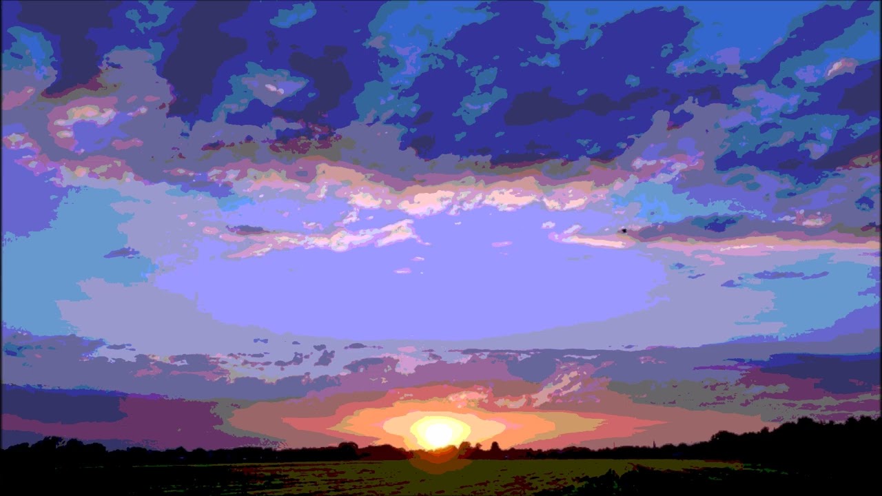 Sunset (Original relaxing piano solo music)