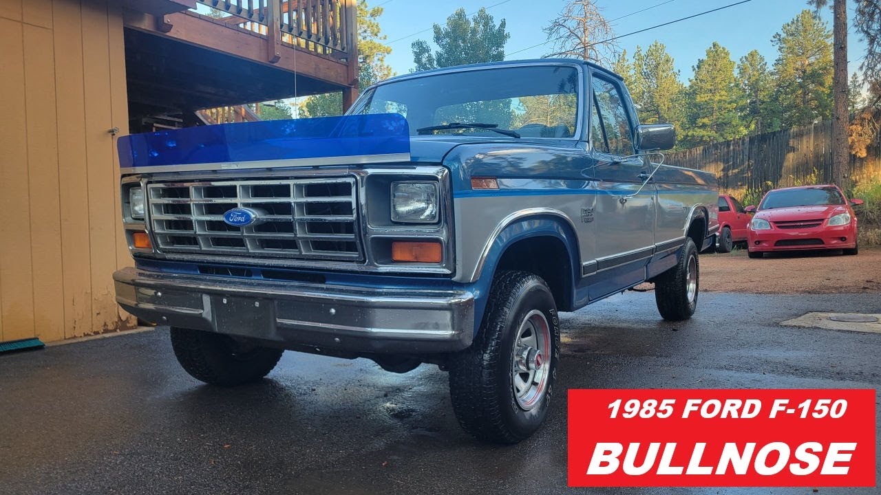 1985 Ford F-150 Bullnose.  A Classic 4x4 Truck!