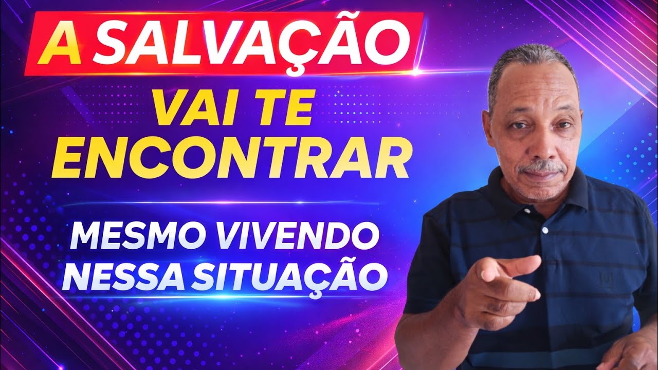 🔥 VC NÃO ESTÁ PERDIDO, APENAS NÃO ENTENDEU O PROCESSO ESPIRITUAL. AINDA HÁ ESPERANÇA PRA VC!