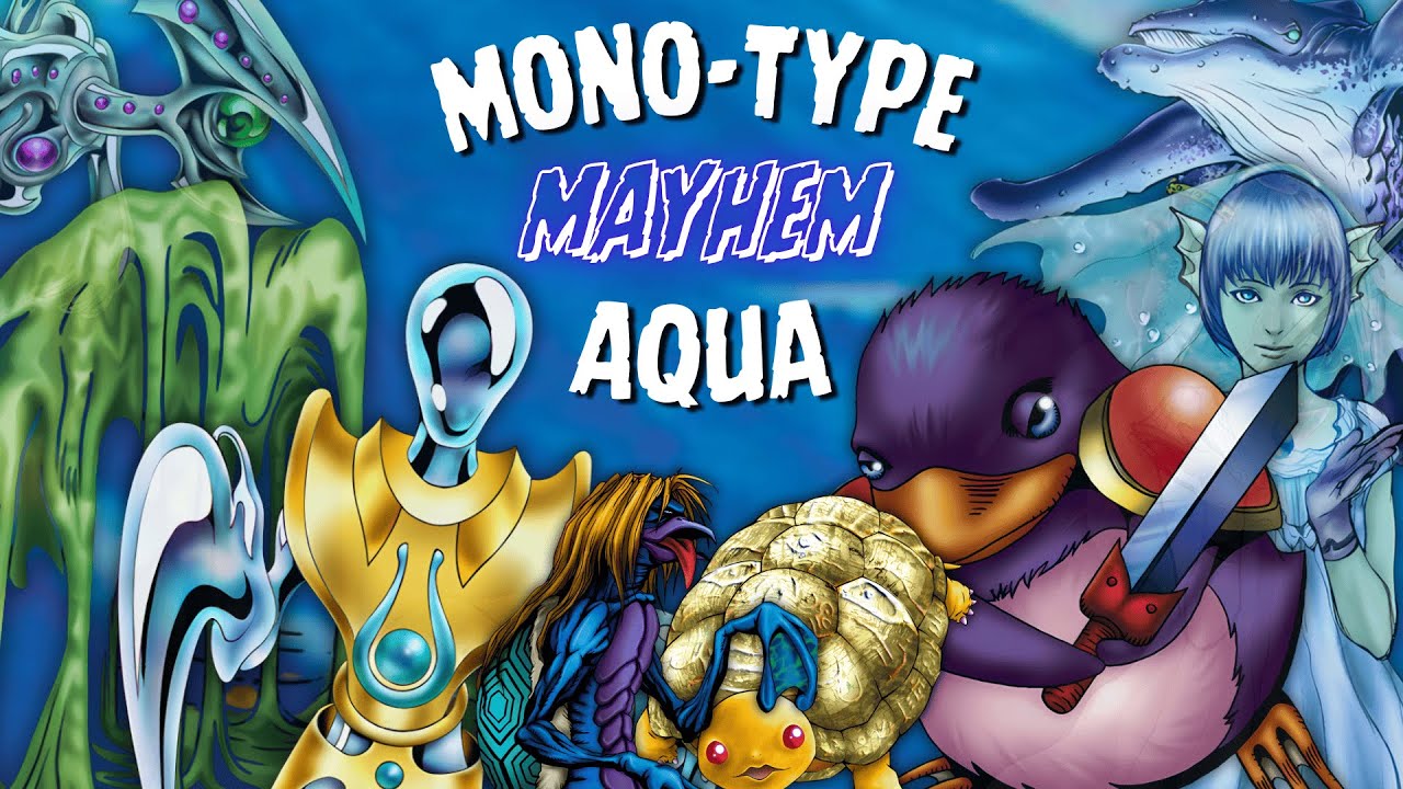 What If Goat Format Only Had AQUA Monsters? | Mono-Type Mayhem Yugioh ft. @krstYGO
