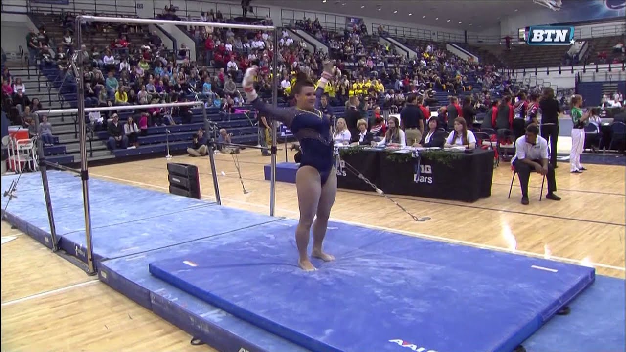 NCAA Women's Gymnastics - 2014 Big Ten Championships Session 1 (1080i)_NastiaFan101