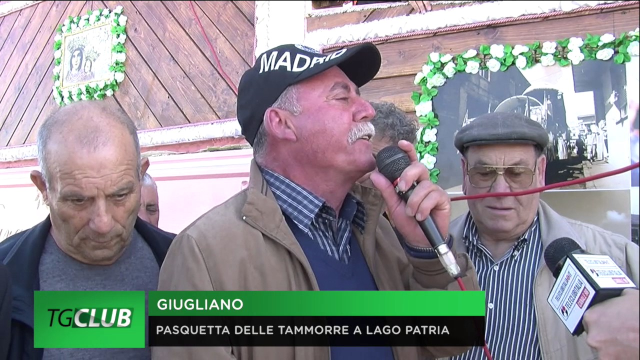 Giugliano, le tammorre della Pasquetta a Lago Patria