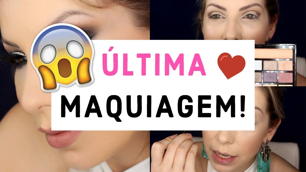 ÚLTIMA MAKE! FELIZ ANO NOVO!!!!