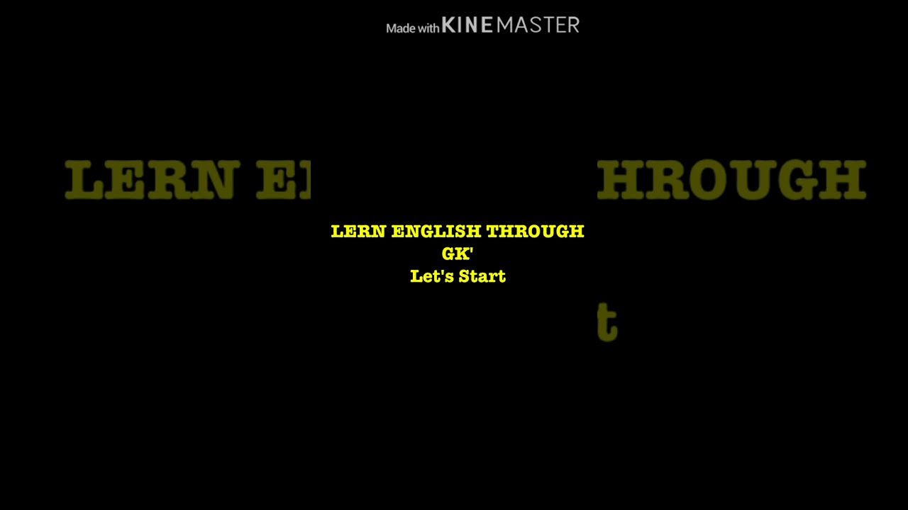 LEARN ENGLISH|THROUGH GENEREL KNOWLODGE|OKAPI