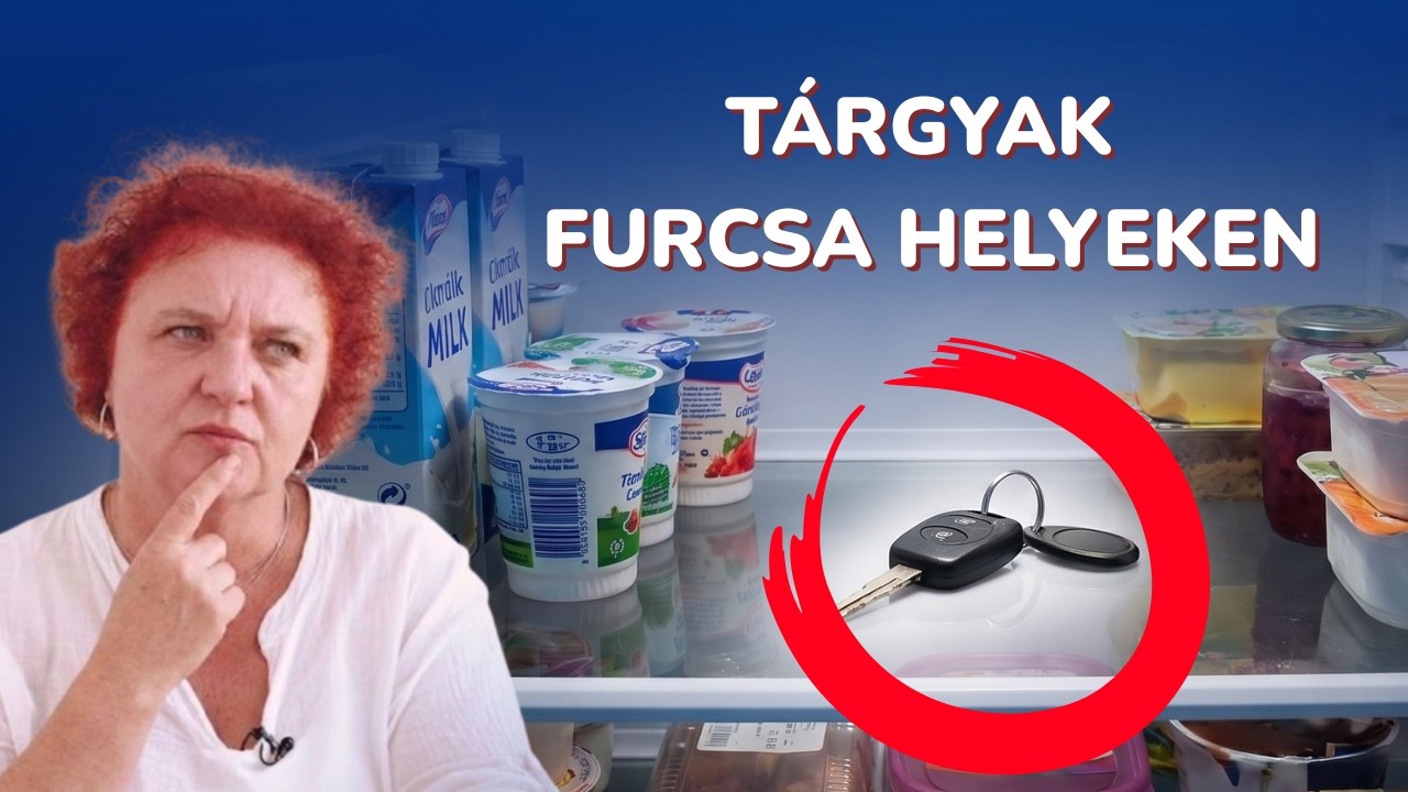 Miért teszi furcsa helyekre a dolgokat?
