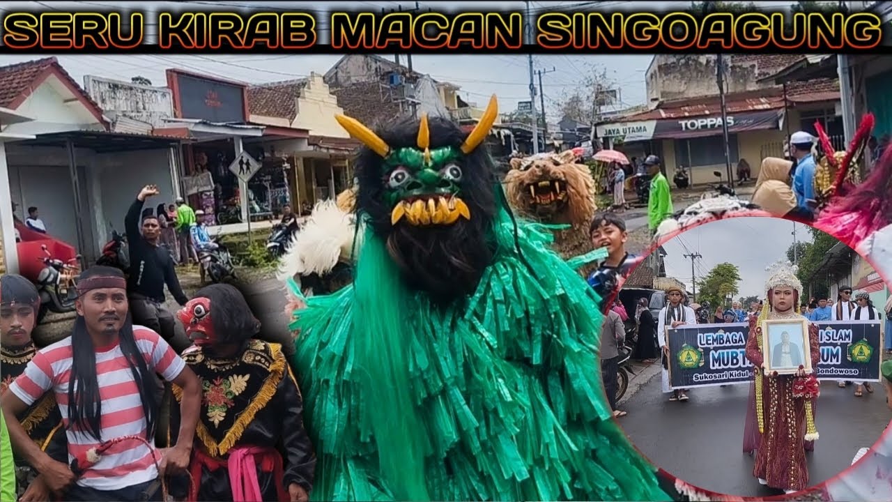 SERU|| KIRAB CAN MACANAN SINGOAGUNG DI DESA SOKLEH SUMBER WRINGIN BONDOWOSO @singoagung 