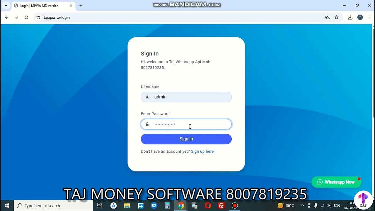 WhatsApp Api Admin Panel  With Full Source Code and Life Time Update Free Just Rs 4999/-