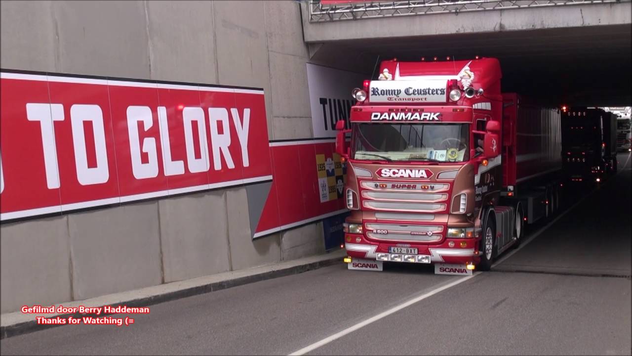 Scania V8 Loud Open Pipes Sound - Ronny Ceusters & PWT Thermo