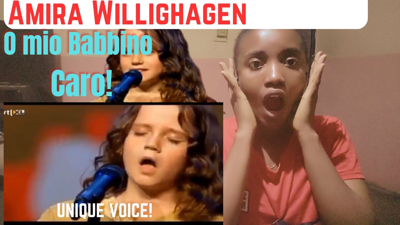 First Time Reaction To Amira Willighagen| O Mio Babbino Caro 