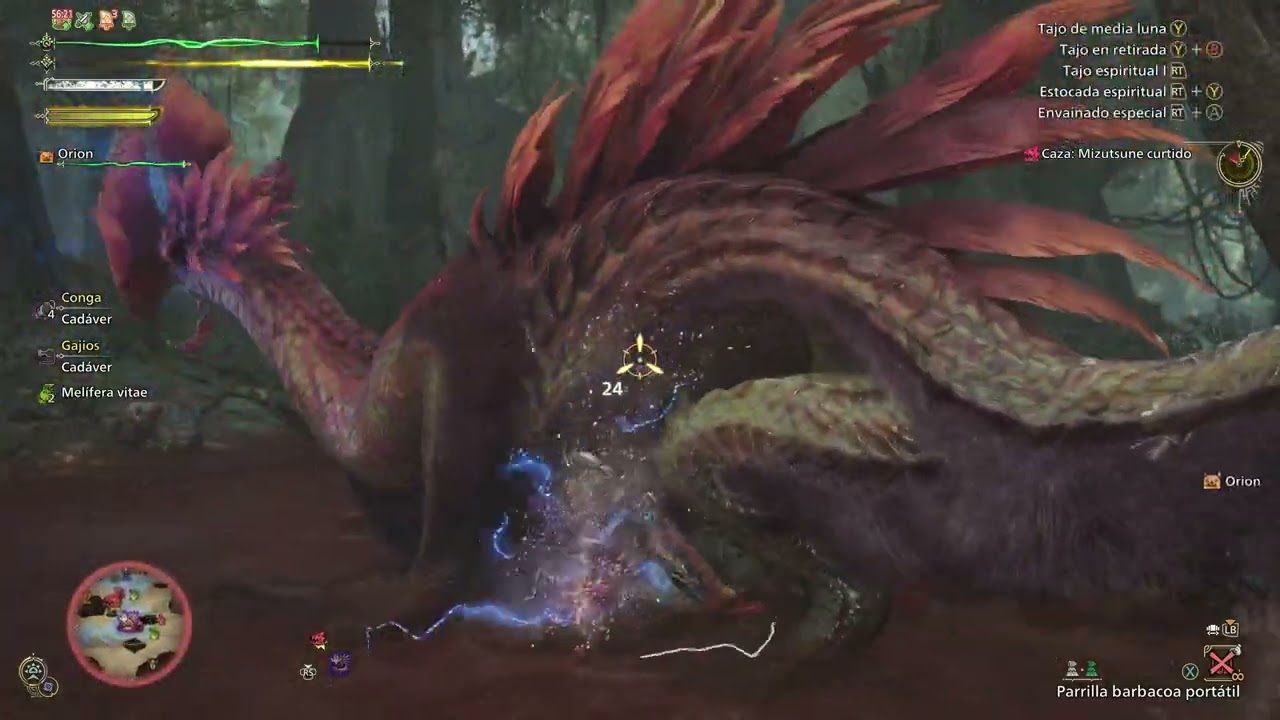 Tempered Mizutsune 9☆ / Long Sword / Solo - Monster Hunter Wilds