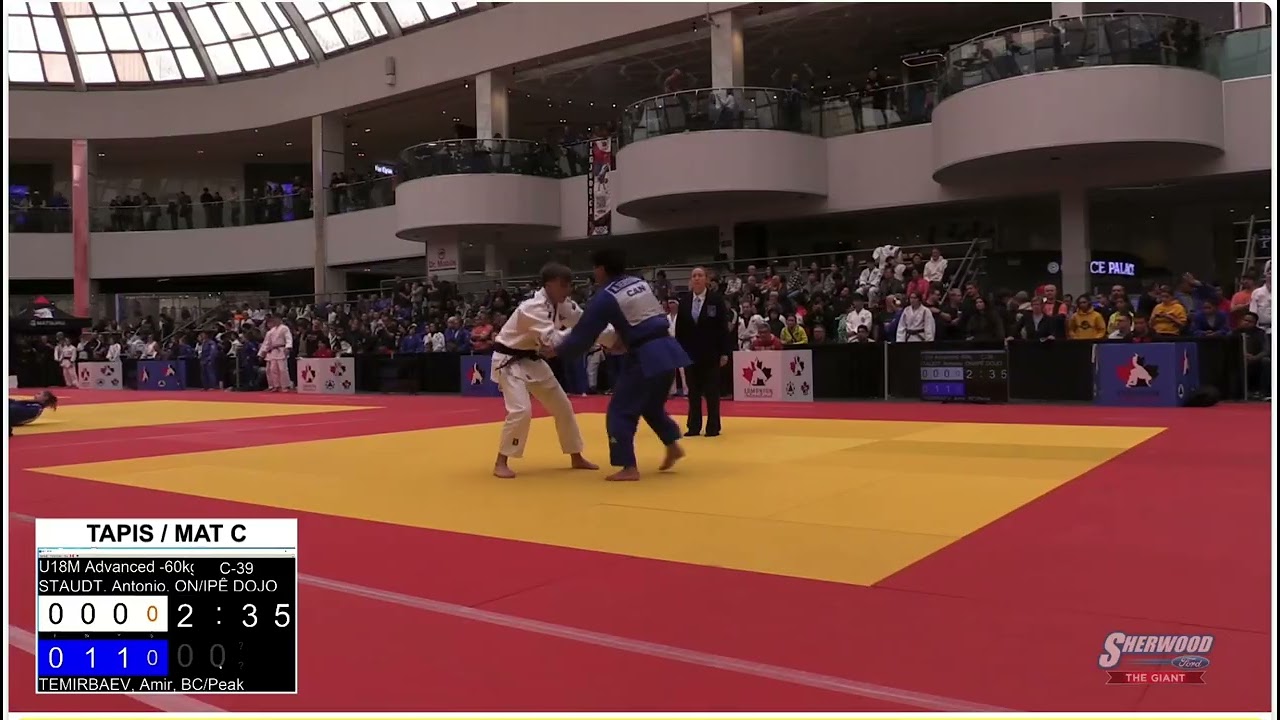 Antonio Staudt Edmonton 2026 U18 Finals -60kg
