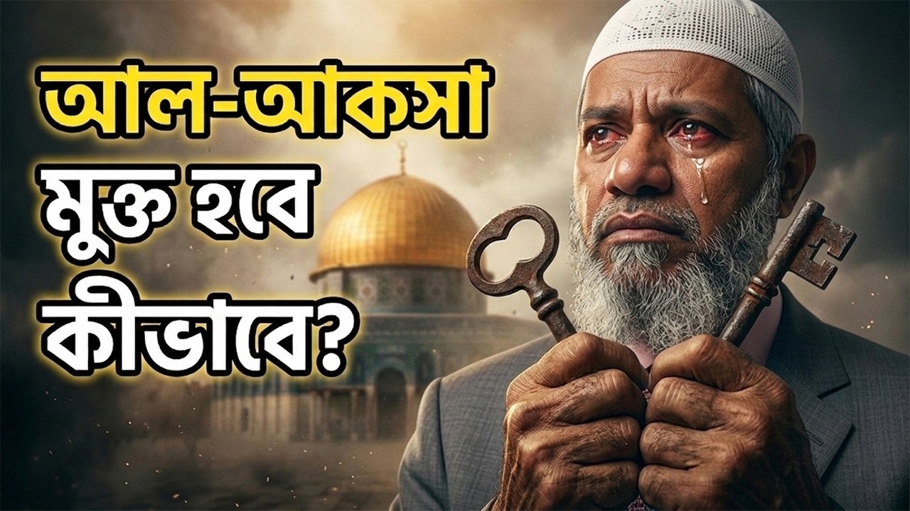 আল আকসা ও ফিলিস্তিন নিয়ে জাকির নায়েকের আবেগপূর্ণ বয়ান!