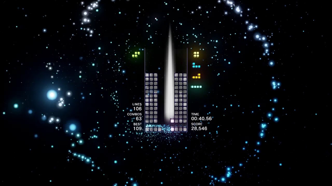 Tetris Effect Combo Mode SS Rank
