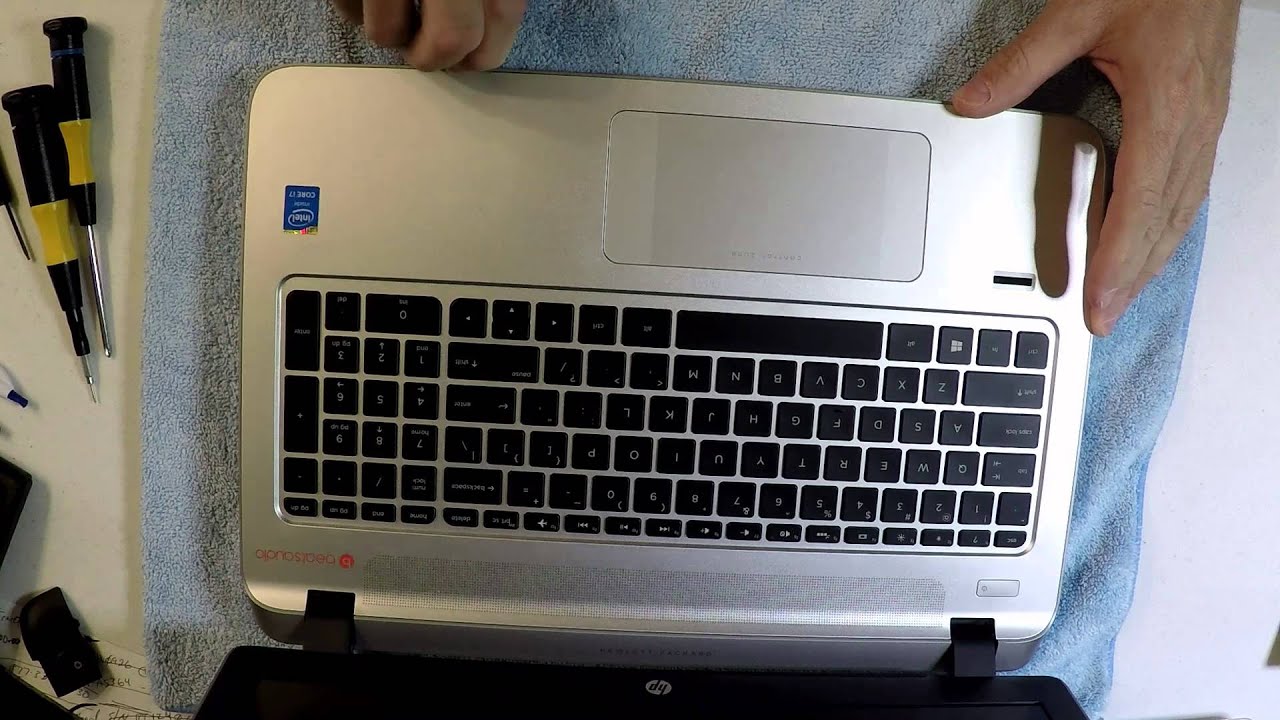HP Envy 15t k000 Disassembly and SSD Upgrade