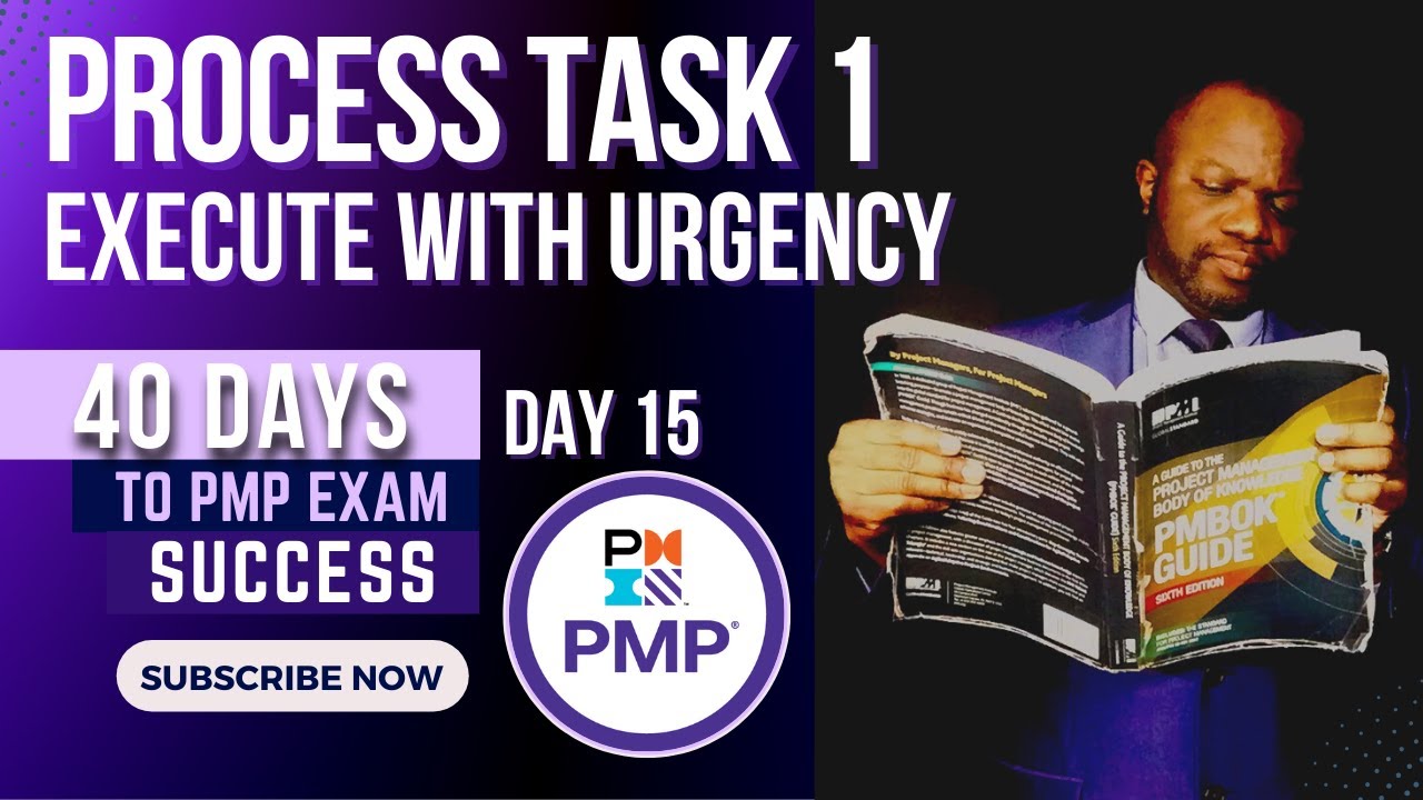 40 Days to PMP 📚💎Day #15 (PROCESS Domain Task 1)