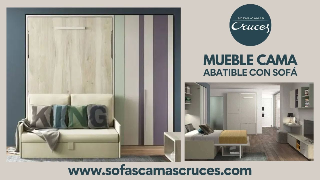 El Mueble Perfecto para Pisos pequeños | Muebles Originales y Prácticos con Sofá y Cama