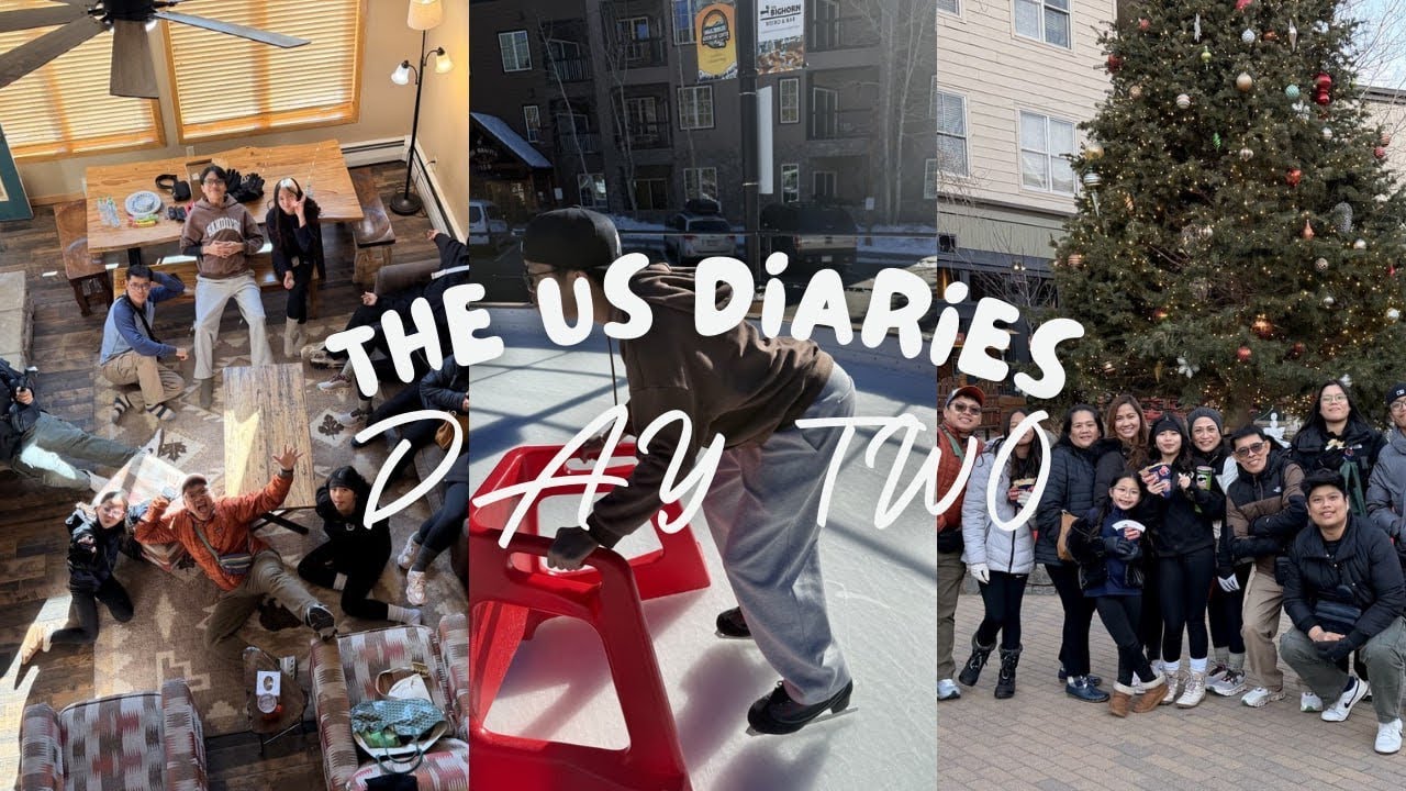 The US Diaries Day 02 | skating, crêpes, and family time