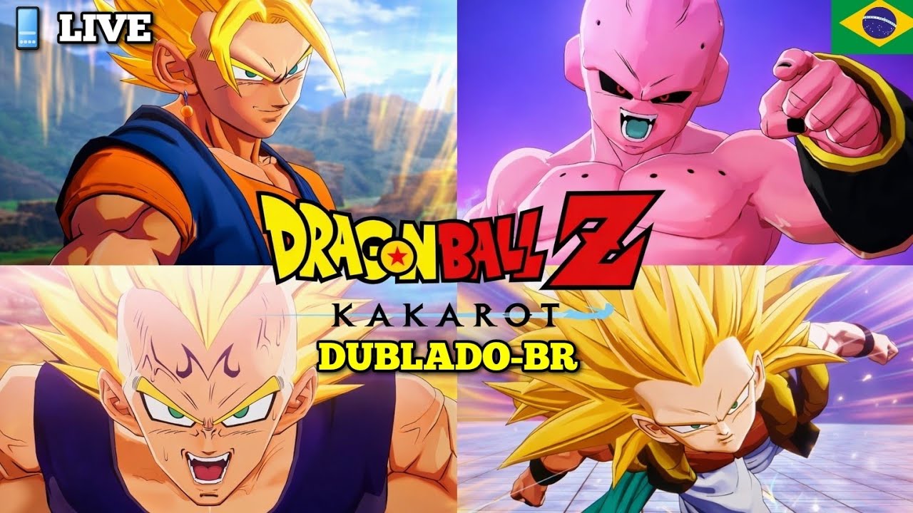 📱DBZ KAKAROT DUBLADO 🔥 Goku em Ação no Modo História | AO VIVO  pt7 #shorts