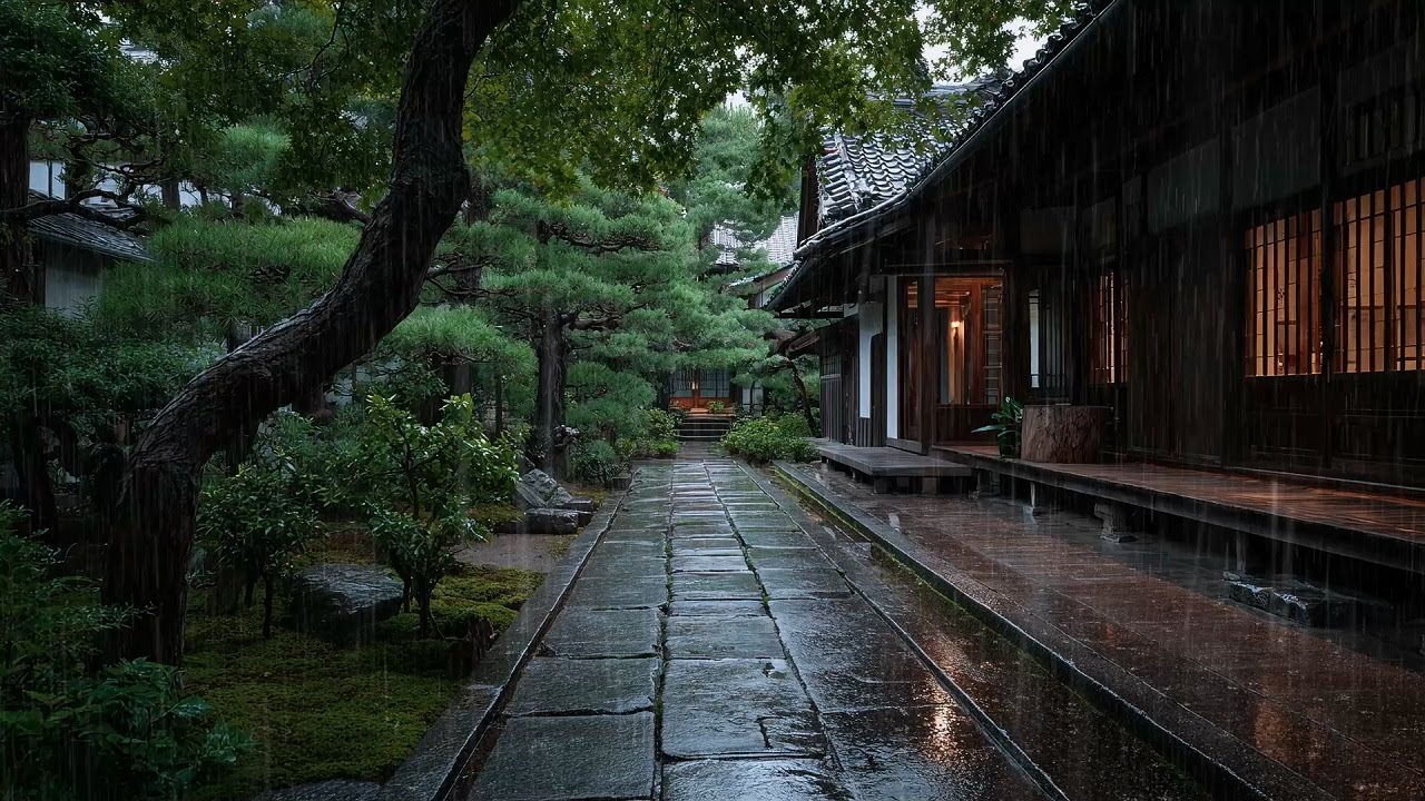 Slow Rain Sounds for Sleep Relaxation and Meditation