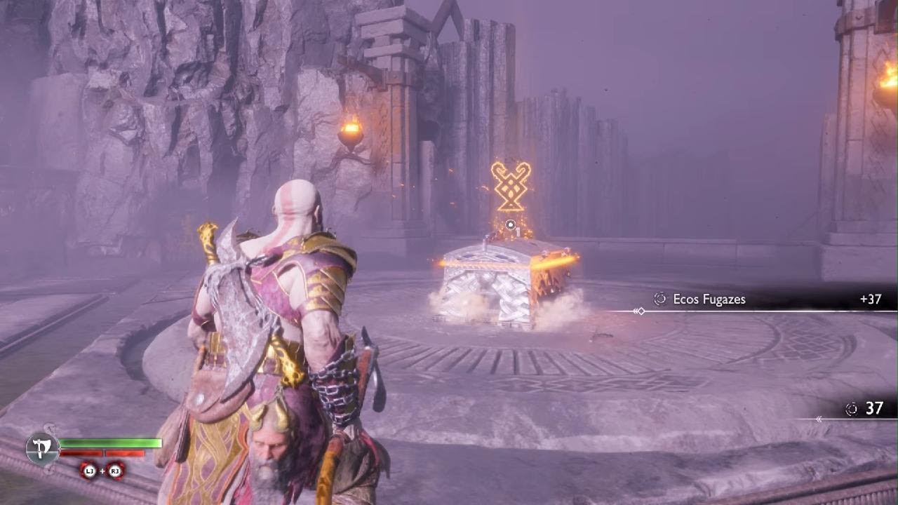 Explorando valhalla God of War Ragnarök