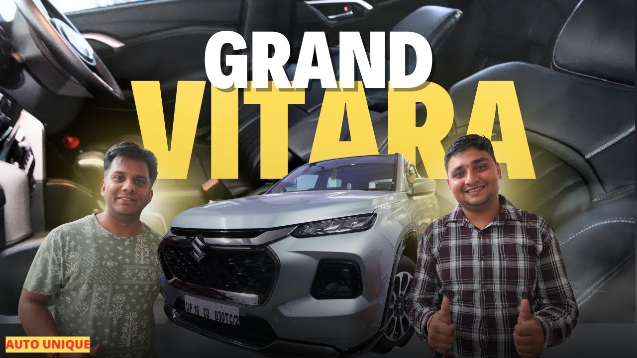 ये है Grand Vitara Top model with Air bag Seat Cover only at AUTO UNIQUE