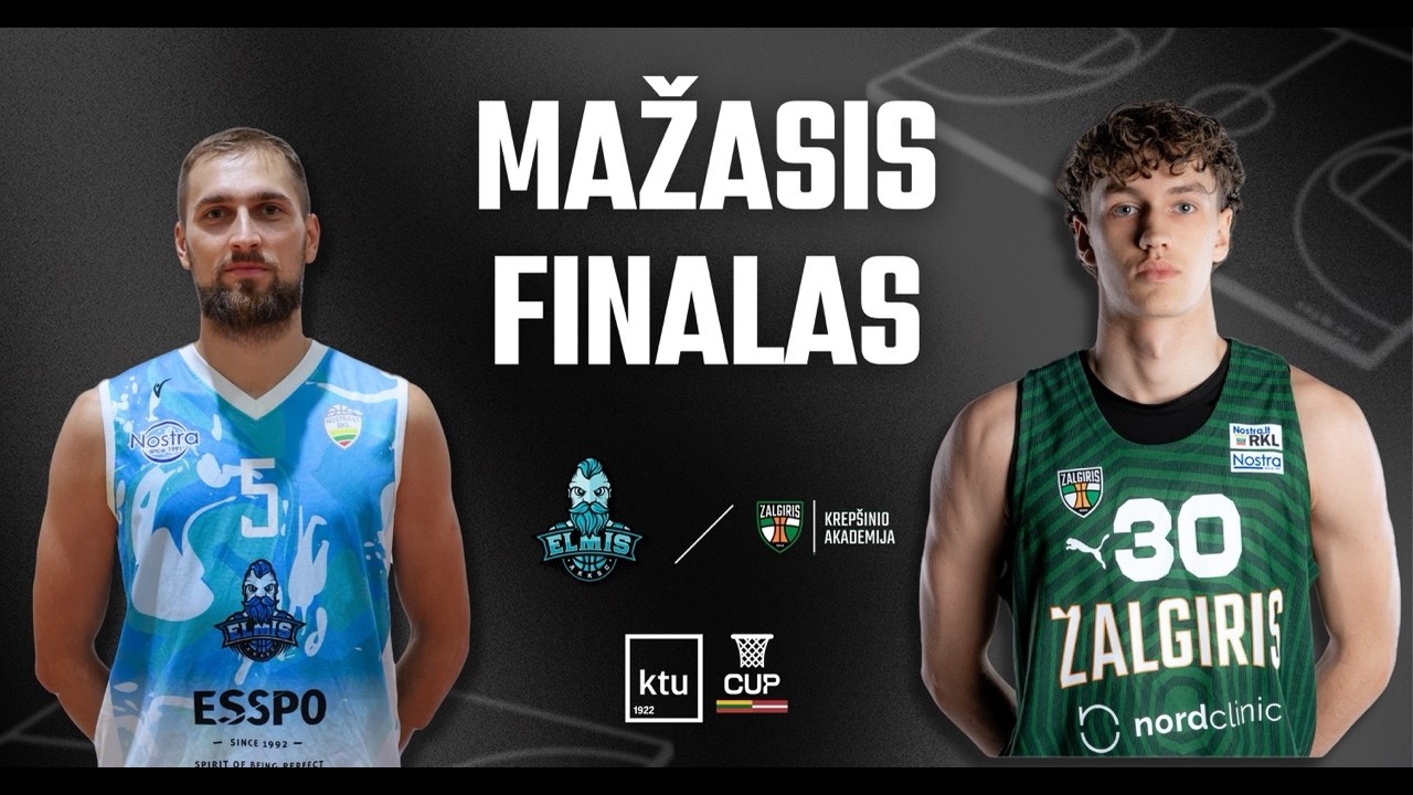 KTU taurės mažasis finalas: Anykščių KKSC-Elmis - KA Žalgiris-Nordclinic