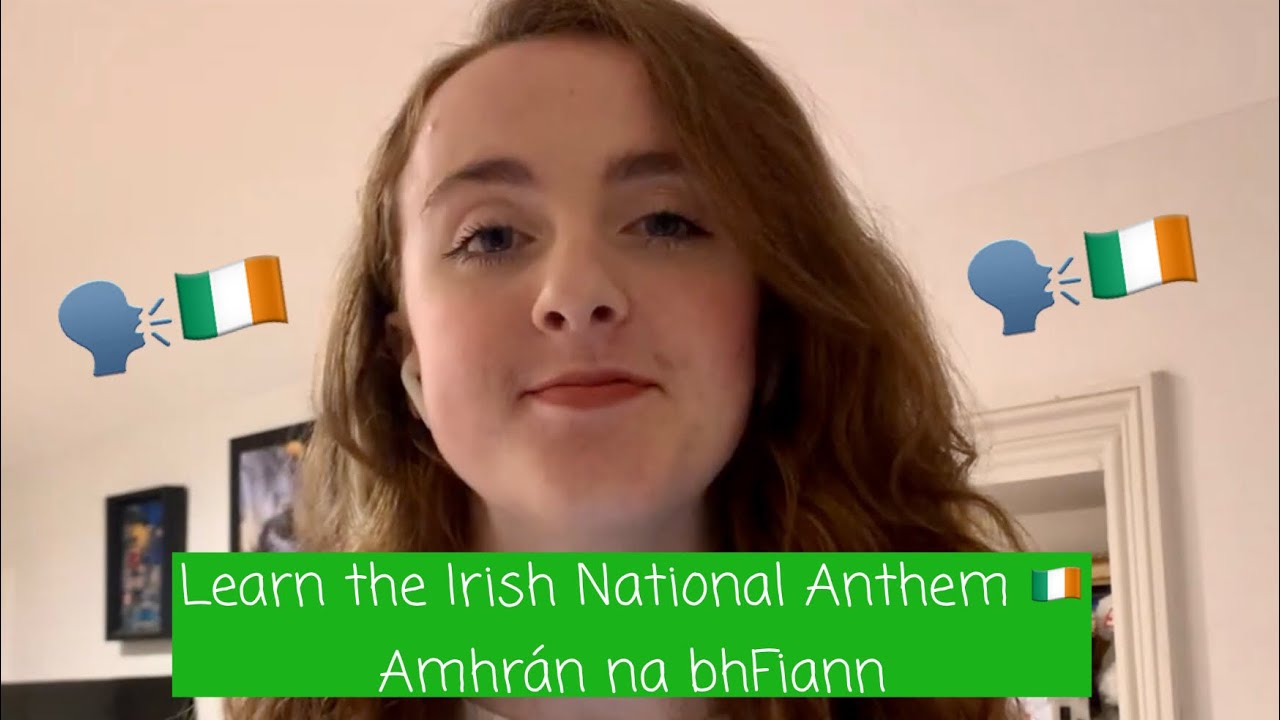 Выучите ИРЛАНДСКИЙ ГОСУДАРСТВЕННЫЙ ГИМН вместе со мной 🇮🇪 Amhrán na bhFiann