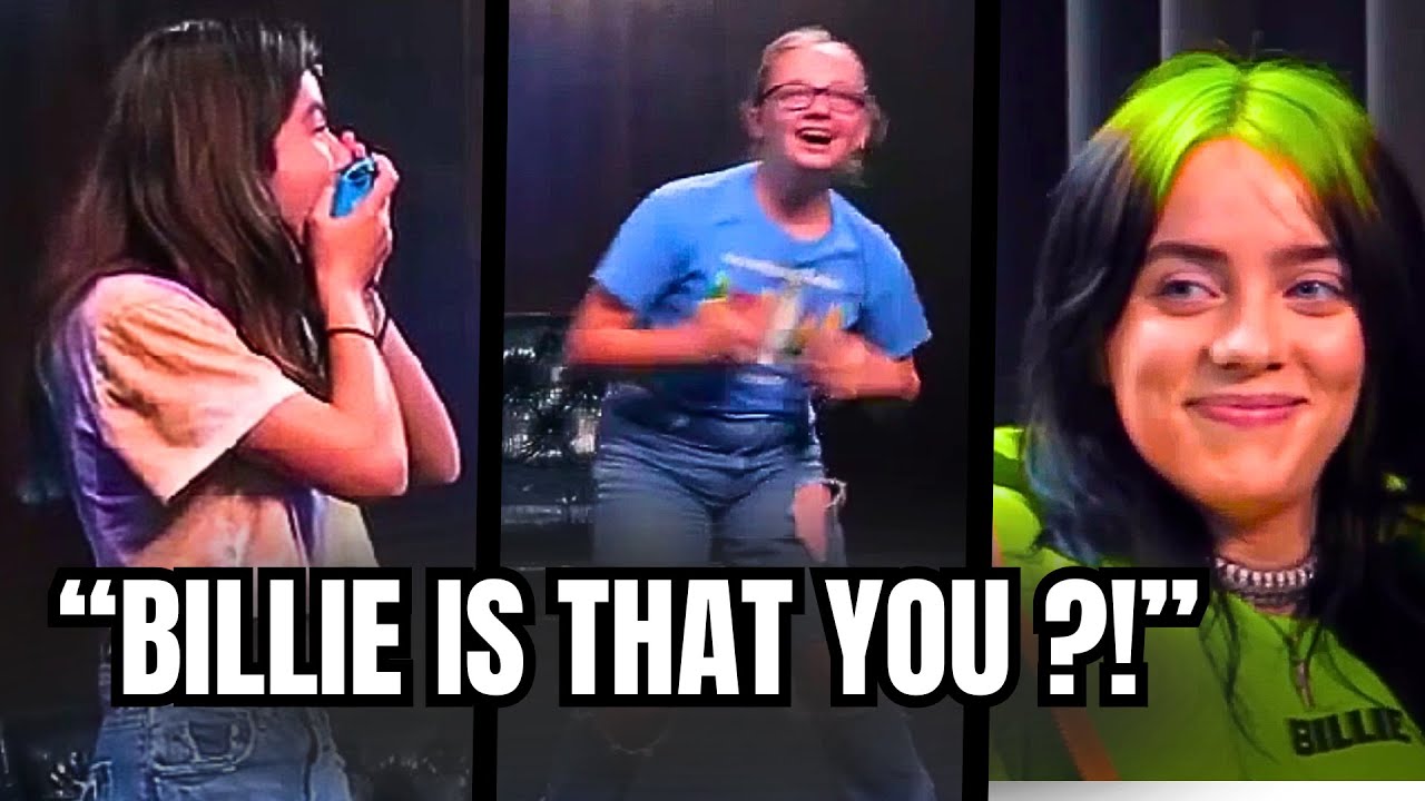 BILLIE EILISH Surprising Her FANS - SO CUTE