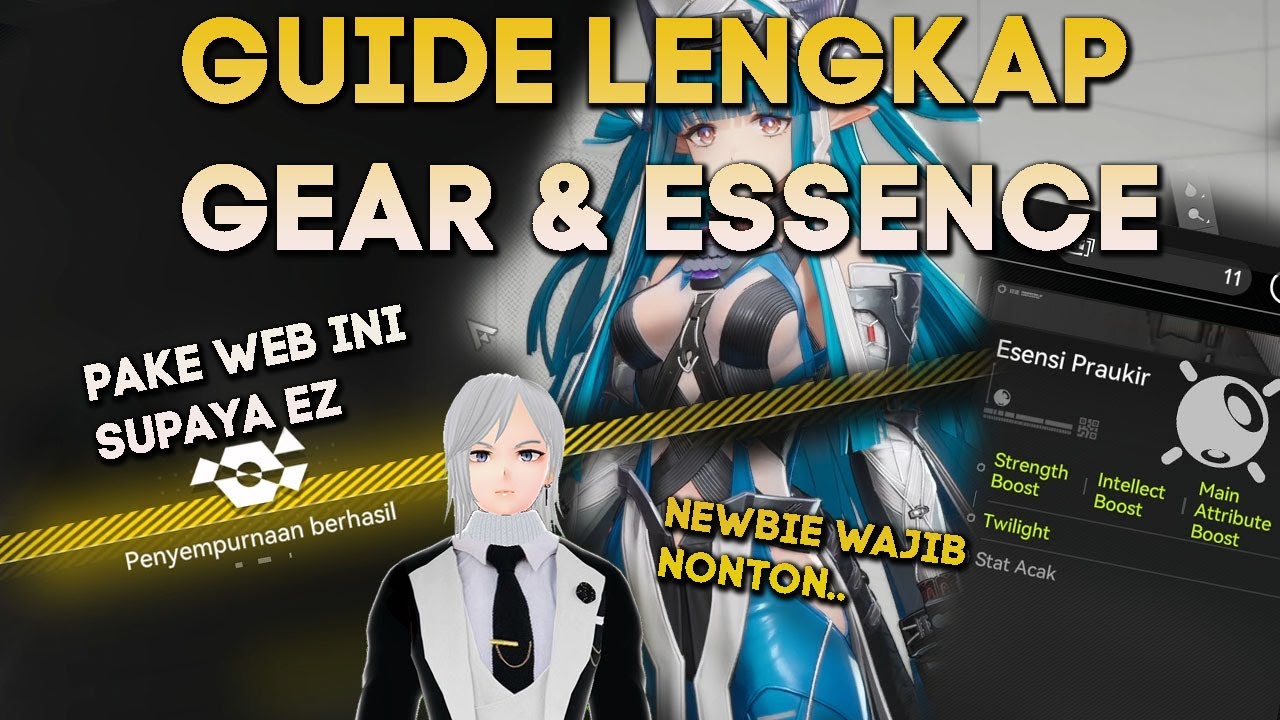 GUIDE LENGKAP ESSENCE & GEAR NEWBIE WAJIB TAU INI BIAR GG ARKNIGHTS ENDFIELD