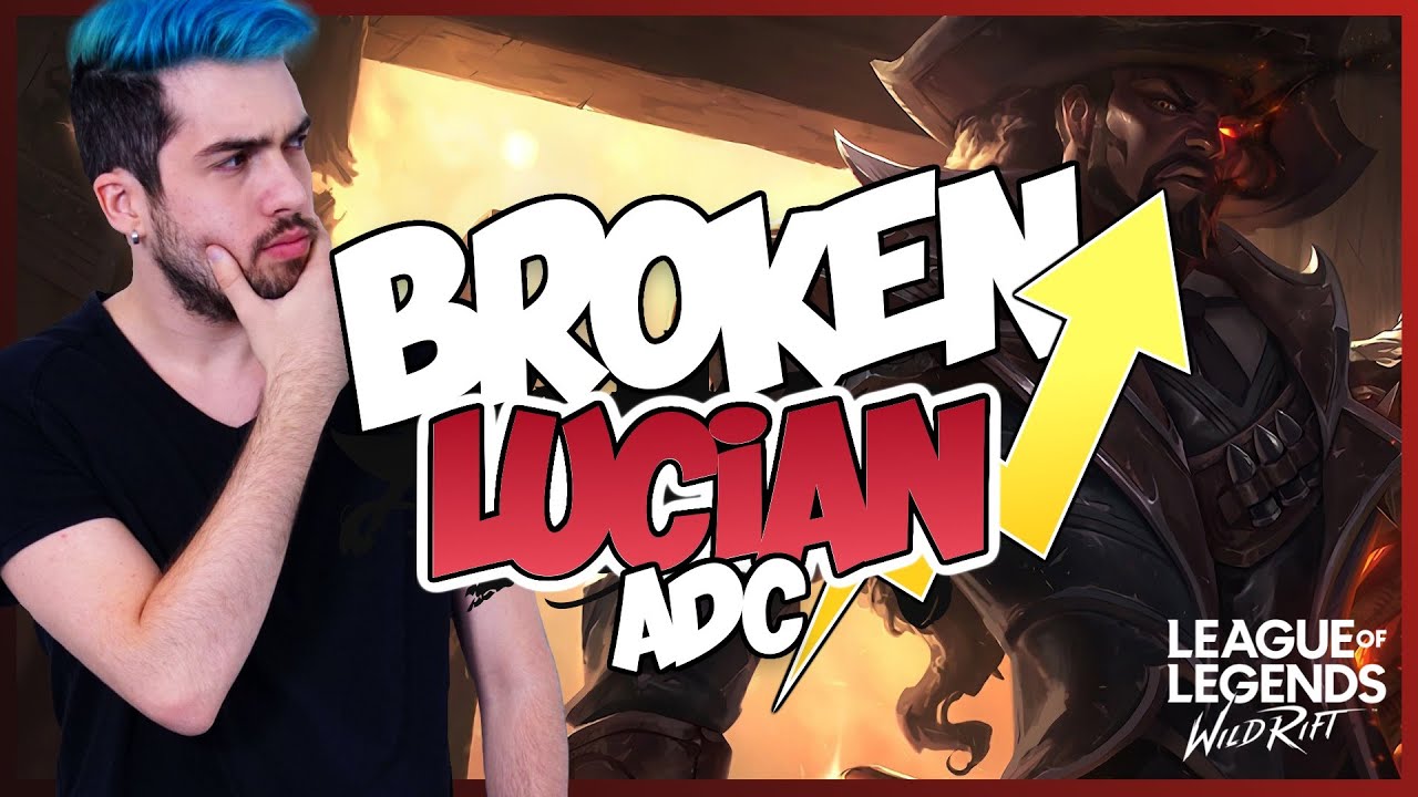 LUCIAN BROKEN ADC | Kraken Lucian = Ez Games | Challenger Player | Jumpy Allen | Wild Rift Ita