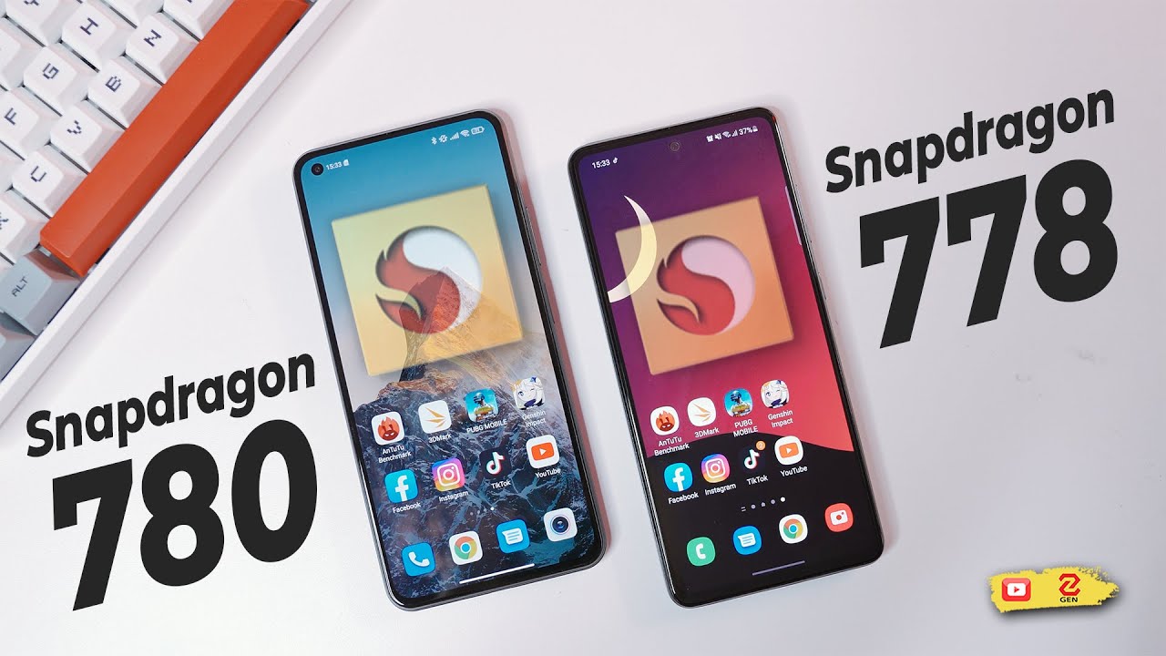 So s&aacute;nh hiệu năng Snapdragon 778G vs Snapdragon 780G: HƠI BẤT NGỜ ! | GENZ