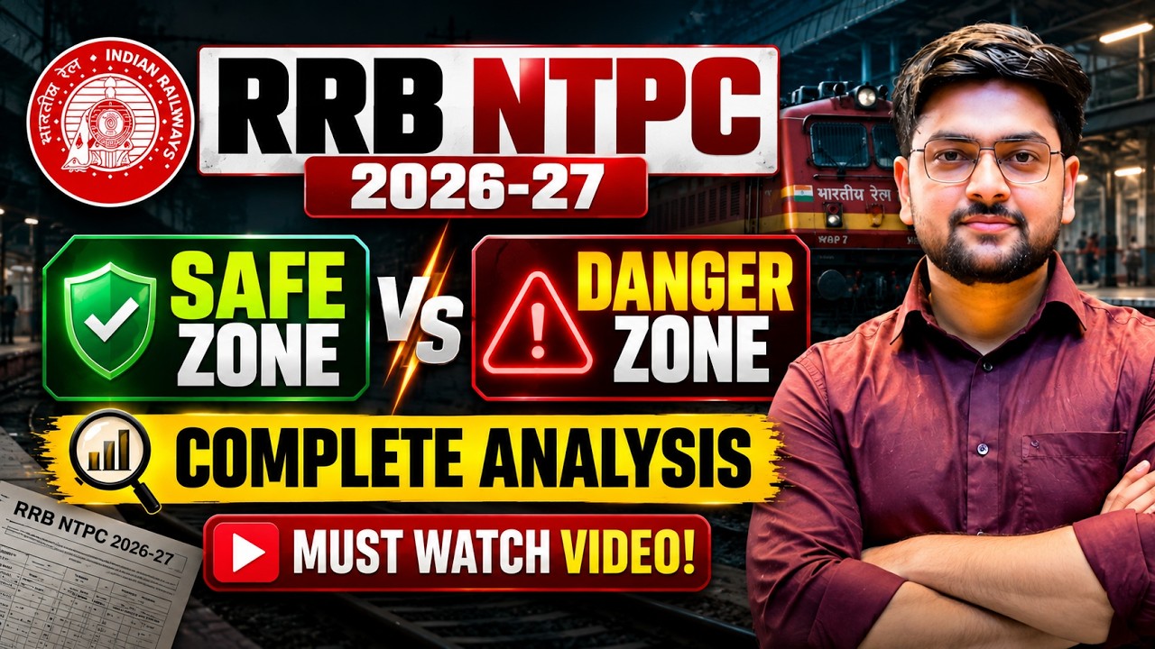 RRB NTPC 2026-27 Safe Zone vs Danger Zone 🔥 | Best Zone to Apply? | Zone Wise Vacancy Analysis