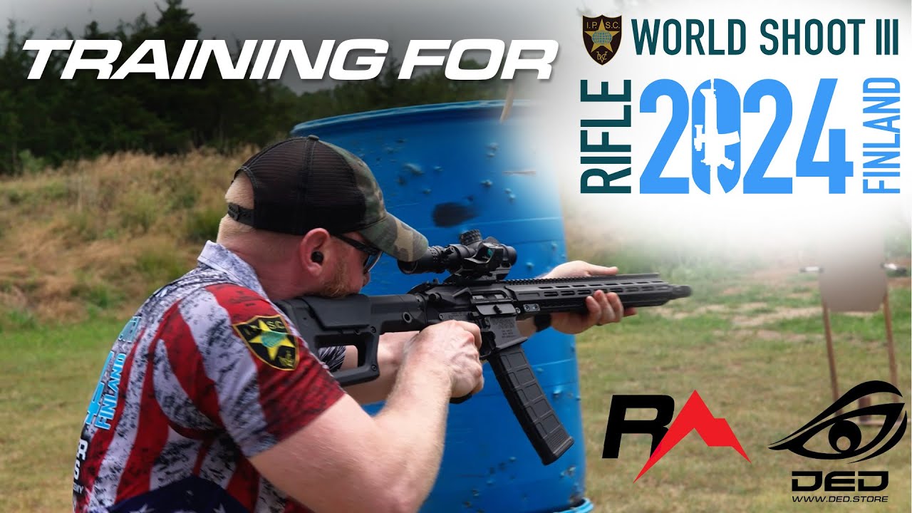 Training In Preparation For 2024 IPSC Rifle World Shoot Finland With Shawn Johnston