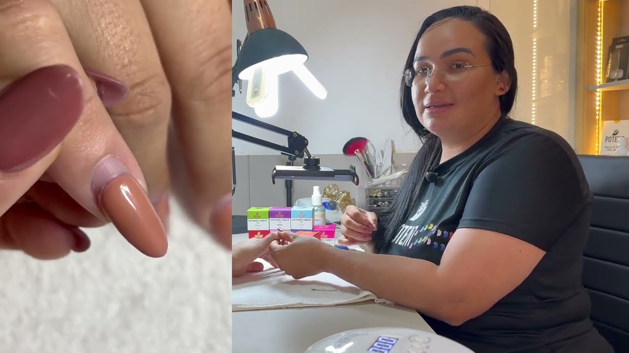 VIDEO AULA- APLICAÇÃO GEL SEMI CONTROL POTENT