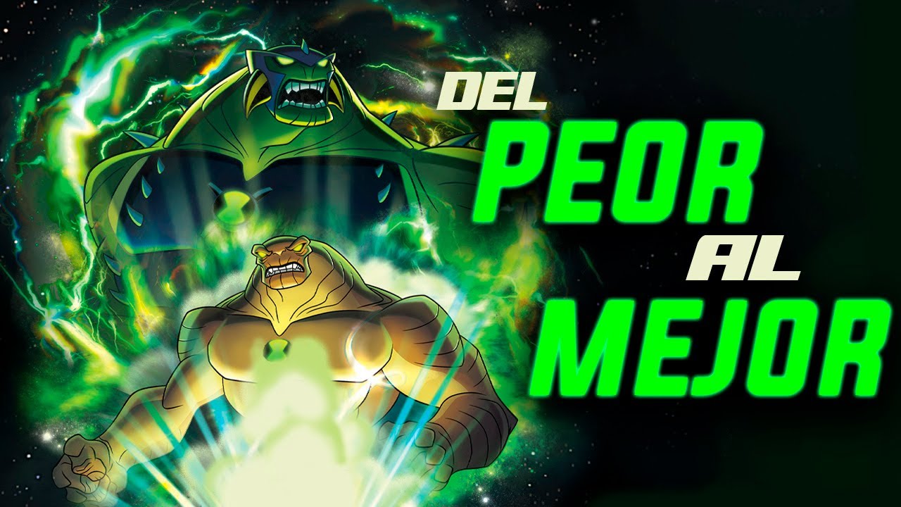 TODOS los ALIENS SUPREMOS de BEN 10: del PEOR al MEJOR DISEÑO