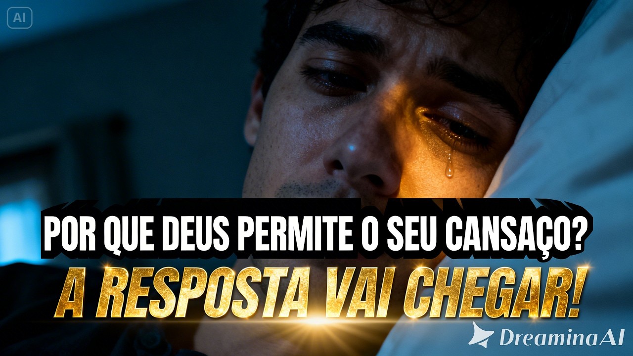 POR QUE DEUS PERMITE O SEU CANSAÇO A RESPOSTA VAI CHEGAR