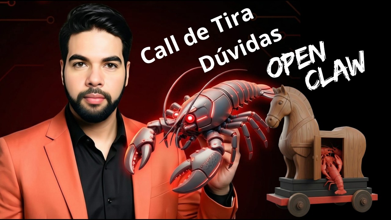 Call de Tira dúvidas OpenClaw Agente de IA - #OpenClaw #ClaudeCode