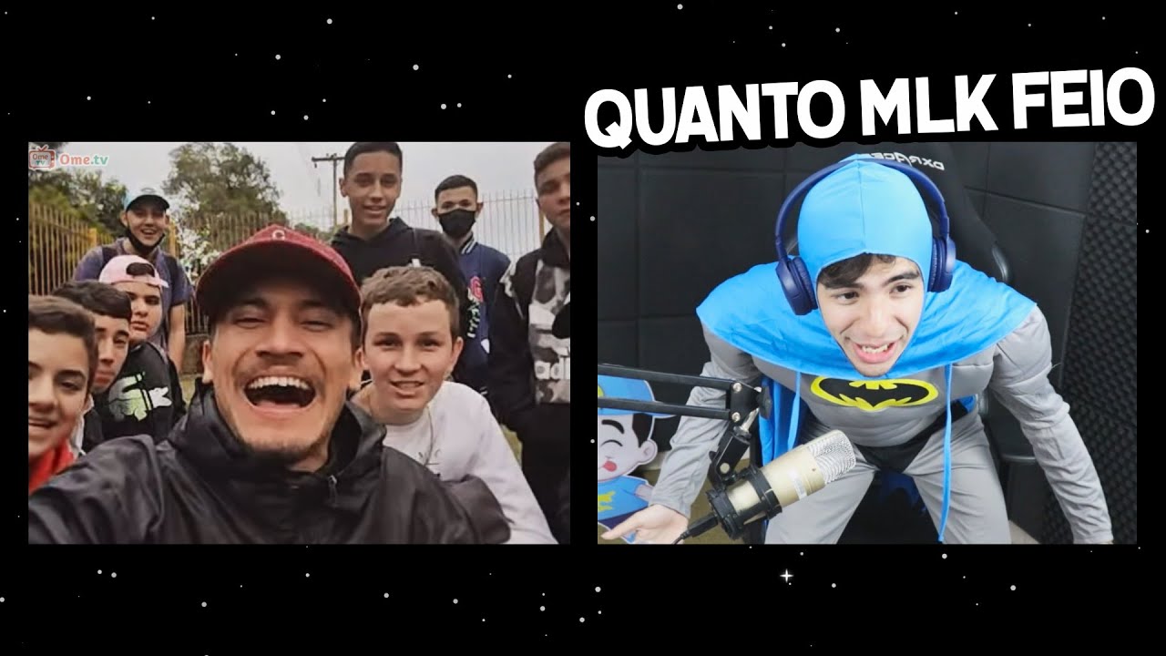 NÃO ENTENDI NADA desse VÍDEO DE OMEGLE KKKKK