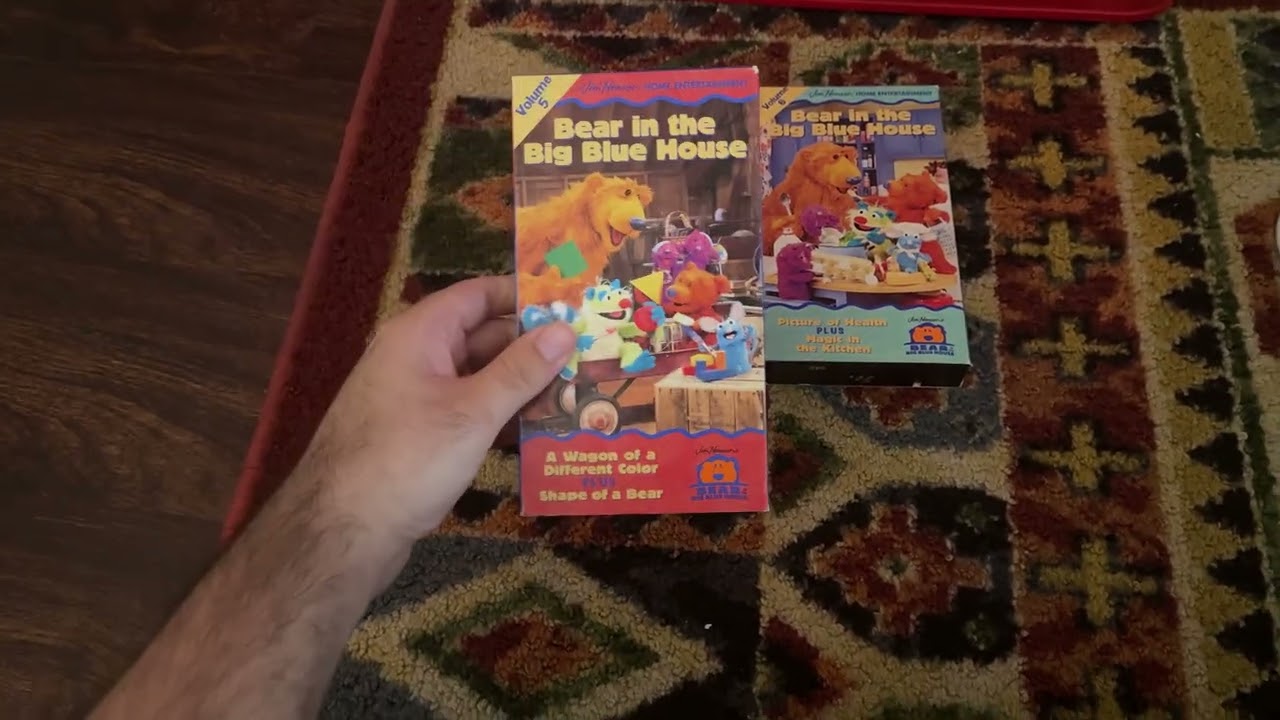 Bear In The Big Blue House: Volumes 5 And 6 1999 VHS