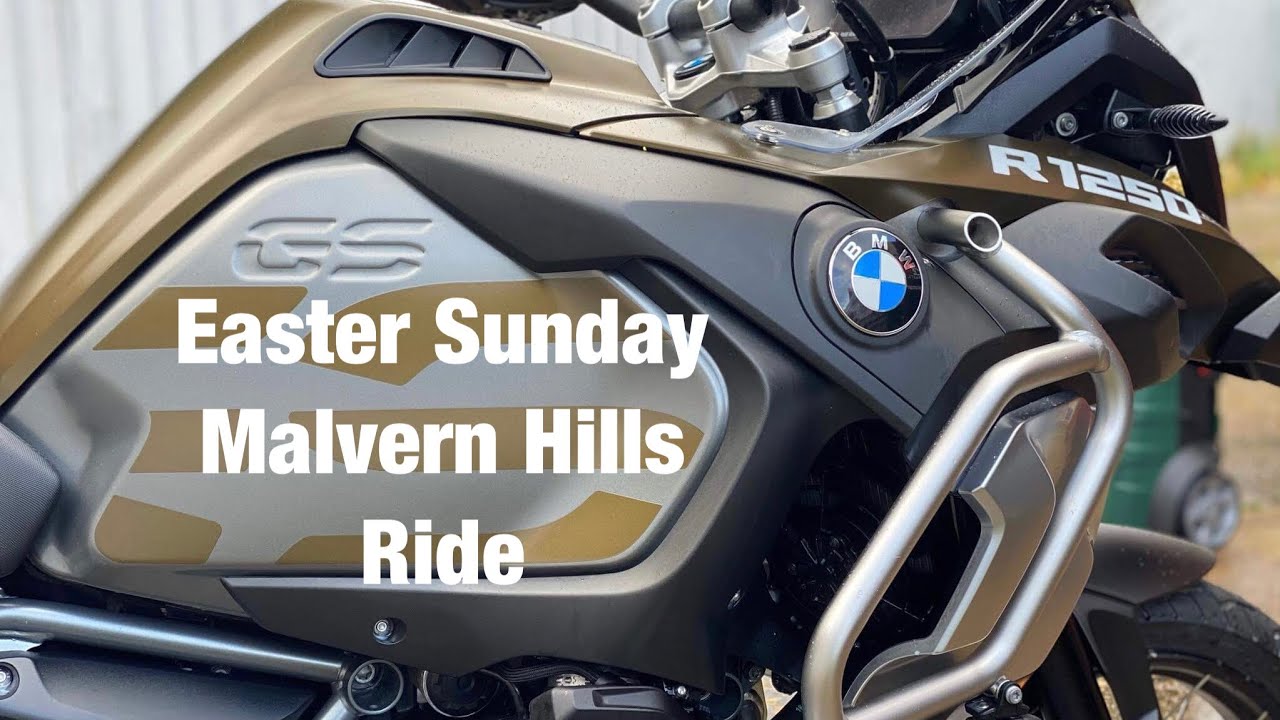 Ride Over The Malvern Hills UK On BMW R1250 GS Adventure Exclusive